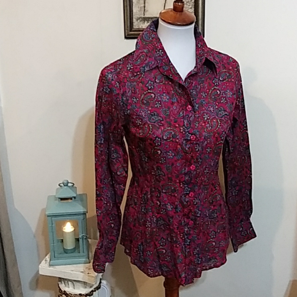 Coldwater Creek button down top